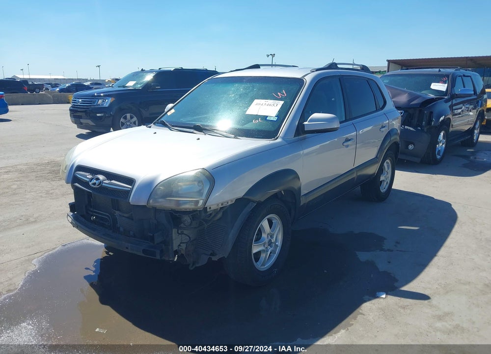 2005 HYUNDAI TUCSON VIN: KM8JN12D45U128796