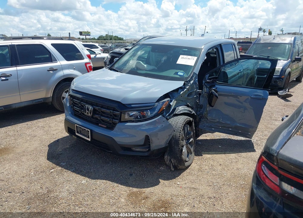 2024 HONDA RIDGELINE SPORT VIN: 5FPYK3F14RB004315