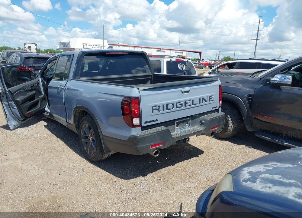 2024 HONDA RIDGELINE SPORT VIN: 5FPYK3F14RB004315