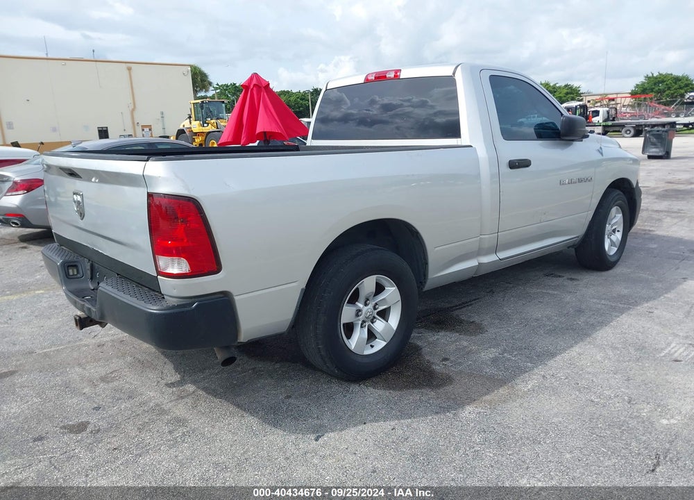 2012 RAM 1500 ST VIN: 3C6JD6AK4CG183244