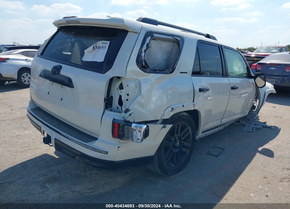 2019 TOYOTA 4RUNNER LIMITED NIGHTSHADE VIN: JTEBU5JR9K5731454
