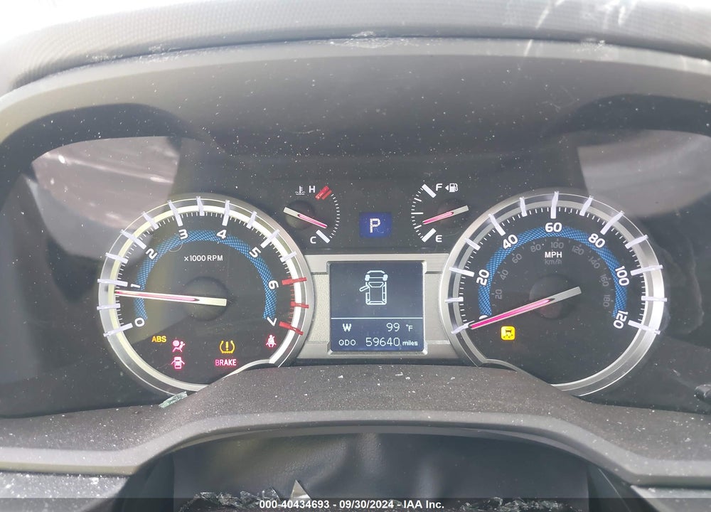 2019 TOYOTA 4RUNNER LIMITED NIGHTSHADE VIN: JTEBU5JR9K5731454