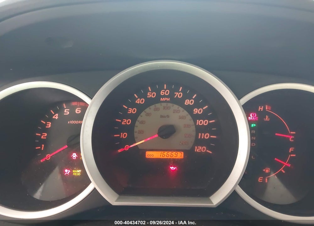 2005 TOYOTA TACOMA PRERUNNER V6 VIN: 3TMKU72N65M002337