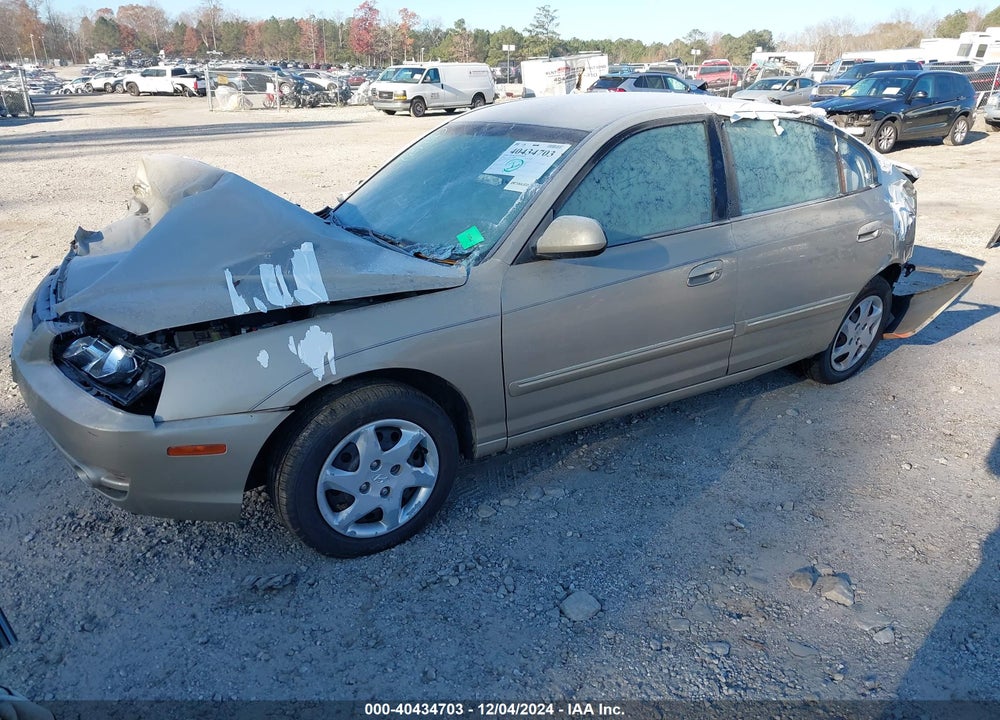 2006 HYUNDAI ELANTRA GLS/LIMITED VIN: KMHDN46D86U376057