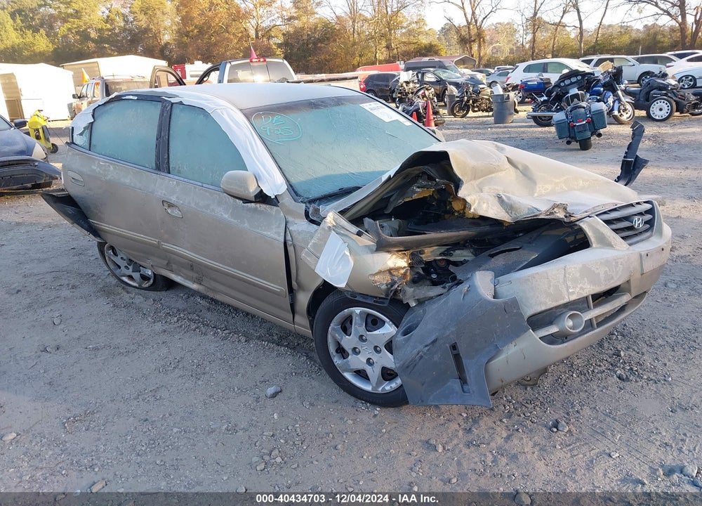 2006 HYUNDAI ELANTRA GLS/LIMITED VIN: KMHDN46D86U376057