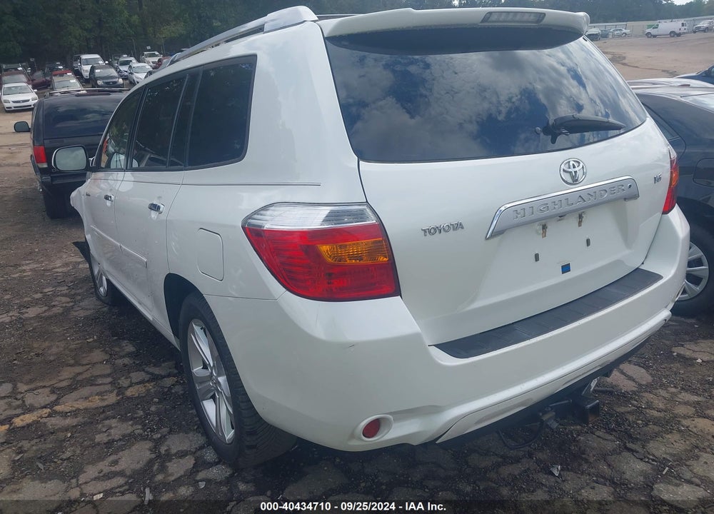 2008 TOYOTA HIGHLANDER LIMITED VIN: JTEDS42A182048174