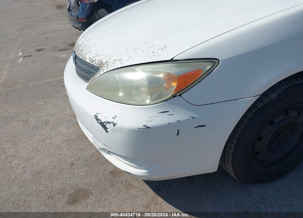 2002 TOYOTA CAMRY LE VIN: 4T1BE32K72U056616