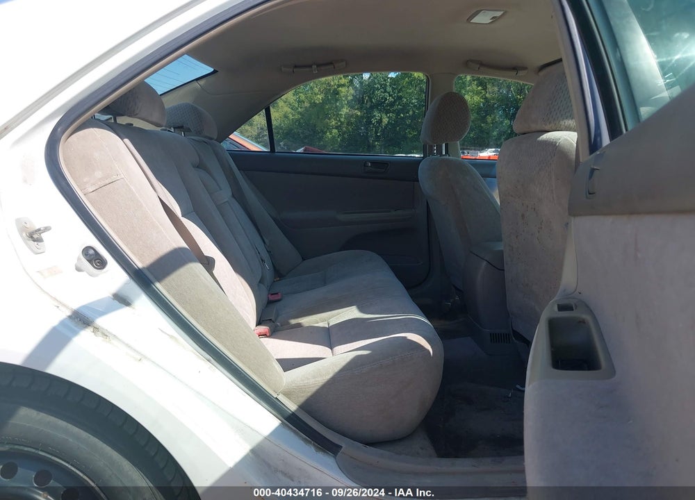 2002 TOYOTA CAMRY LE VIN: 4T1BE32K72U056616