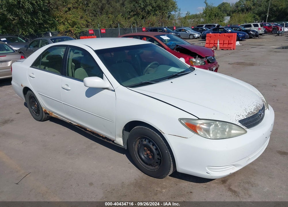 2002 TOYOTA CAMRY LE VIN: 4T1BE32K72U056616