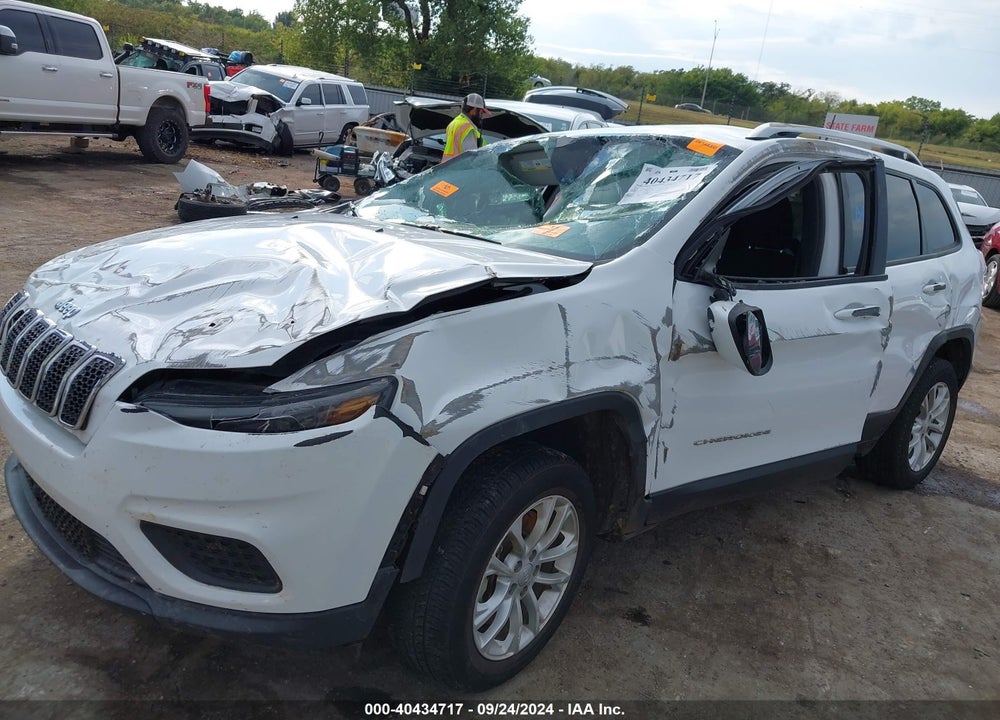 2021 JEEP CHEROKEE LATITUDE 4X4 VIN: 1C4PJMCB5MD154248