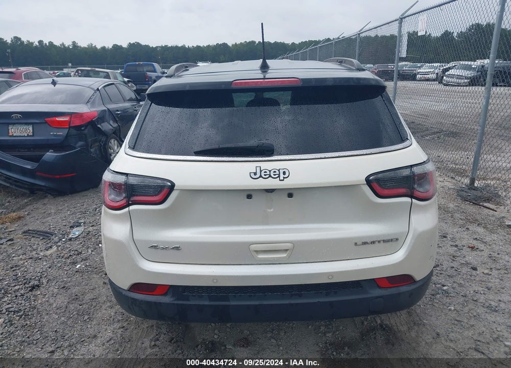 2017 JEEP NEW COMPASS LIMITED 4X4 VIN: 3C4NJDCB2HT665911