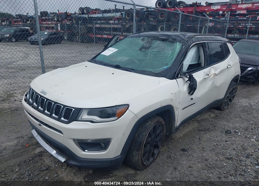 2017 JEEP NEW COMPASS LIMITED 4X4 VIN: 3C4NJDCB2HT665911
