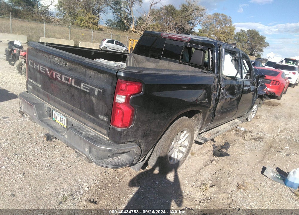 2021 CHEVROLET SILVERADO 1500 4WD SHORT BED LTZ VIN: 1GCUYGED3MZ325287