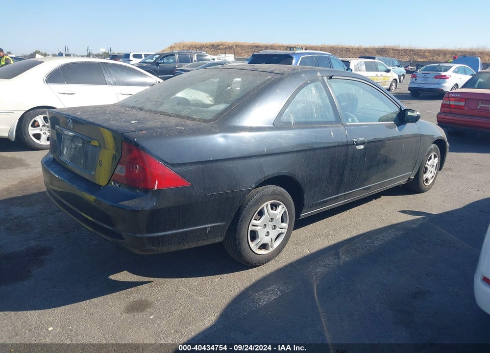 2001 HONDA CIVIC LX VIN: 1HGEM22541L046317