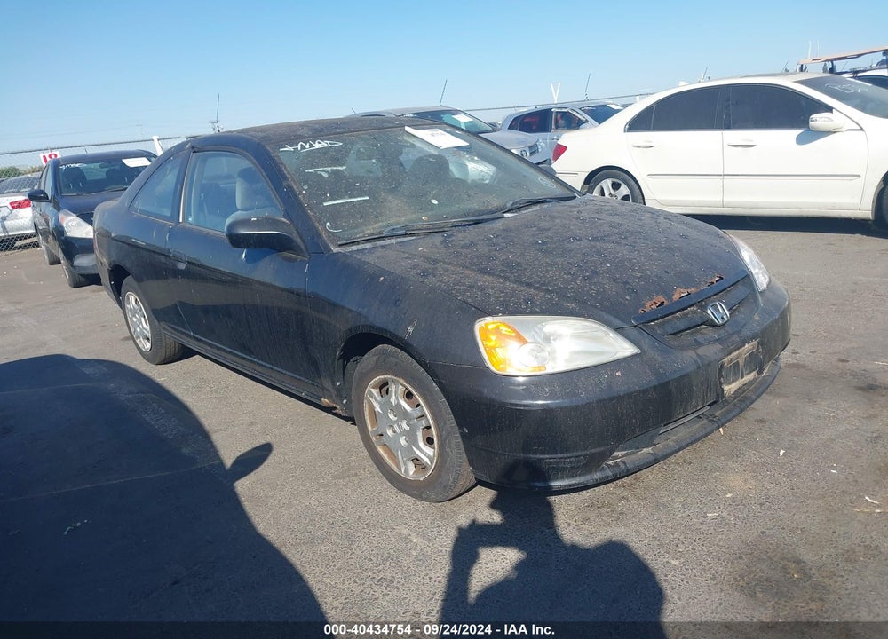 2001 HONDA CIVIC LX VIN: 1HGEM22541L046317