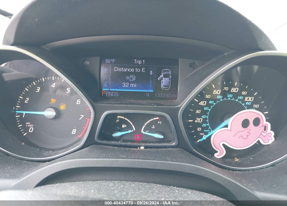 2013 FORD ESCAPE SEL VIN: 1FMCU0H94DUB01329