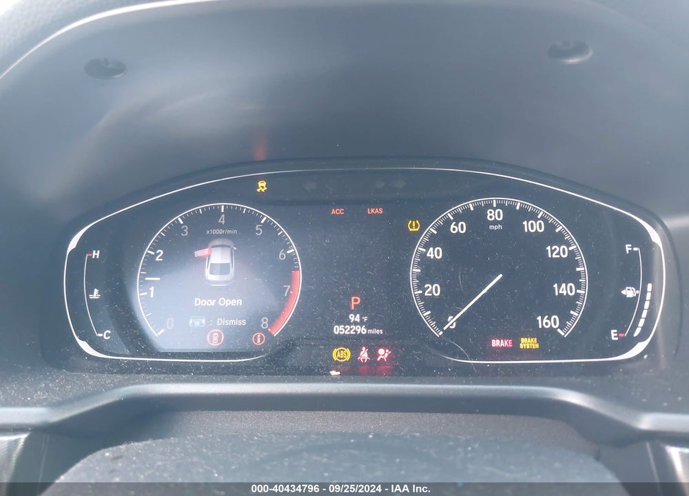 2020 HONDA ACCORD SPORT VIN: 1HGCV1F37LA105320