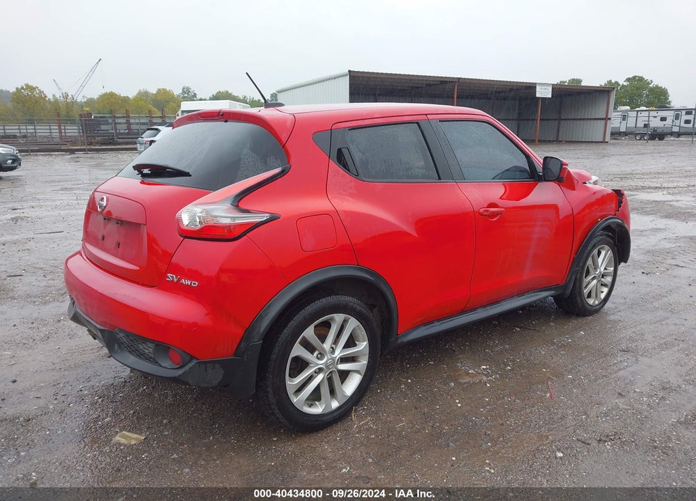2015 NISSAN JUKE SV VIN: JN8AF5MV5FT556645