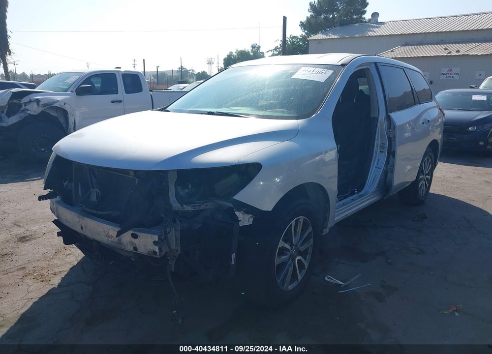 2013 NISSAN PATHFINDER S VIN: 5N1AR2MN4DC656083