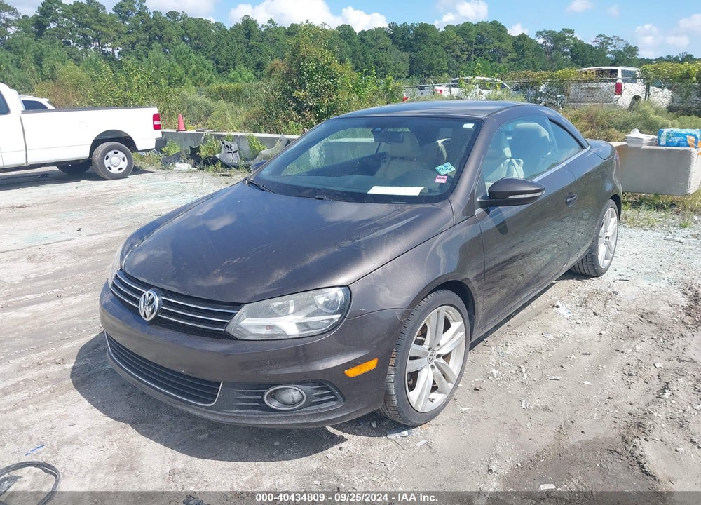 2012 VOLKSWAGEN EOS EXECUTIVE VIN: WVWFW7AH5CV003800