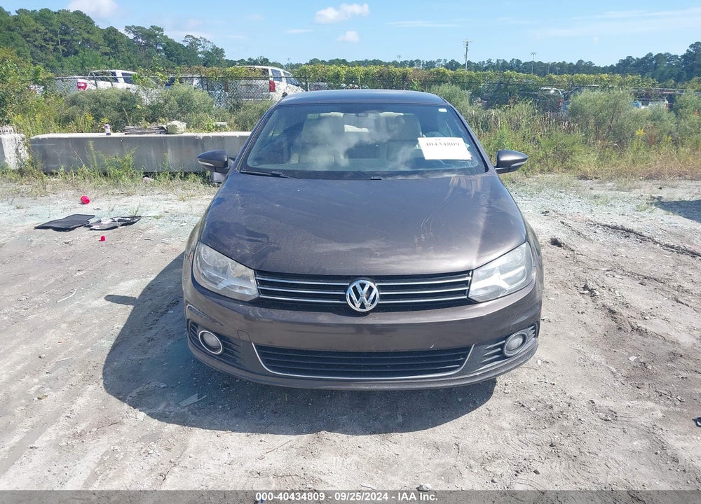 2012 VOLKSWAGEN EOS EXECUTIVE VIN: WVWFW7AH5CV003800