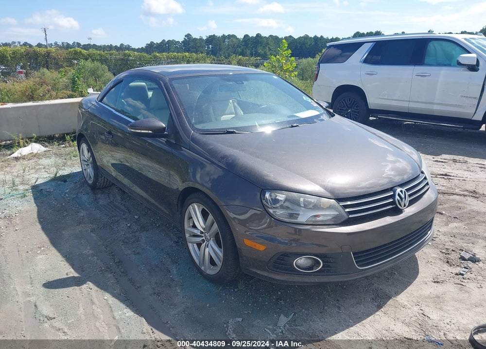 2012 VOLKSWAGEN EOS EXECUTIVE VIN: WVWFW7AH5CV003800