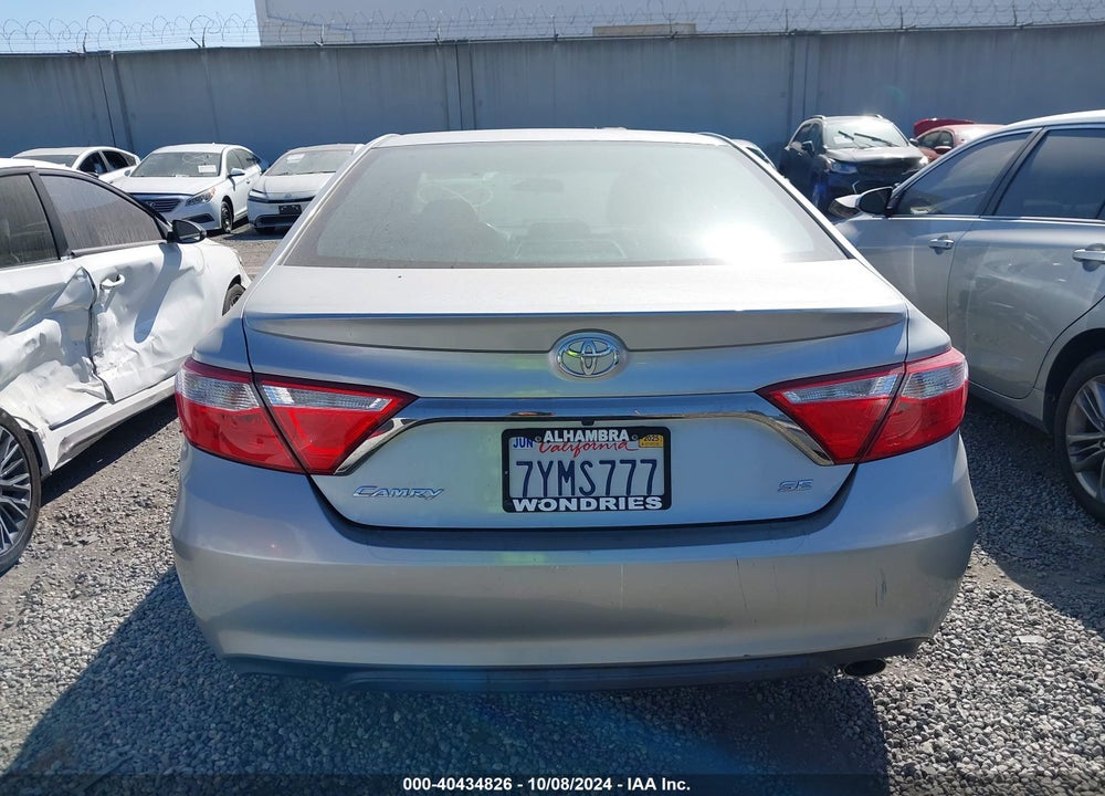 2017 TOYOTA CAMRY SE VIN: 4T1BF1FK8HU428291