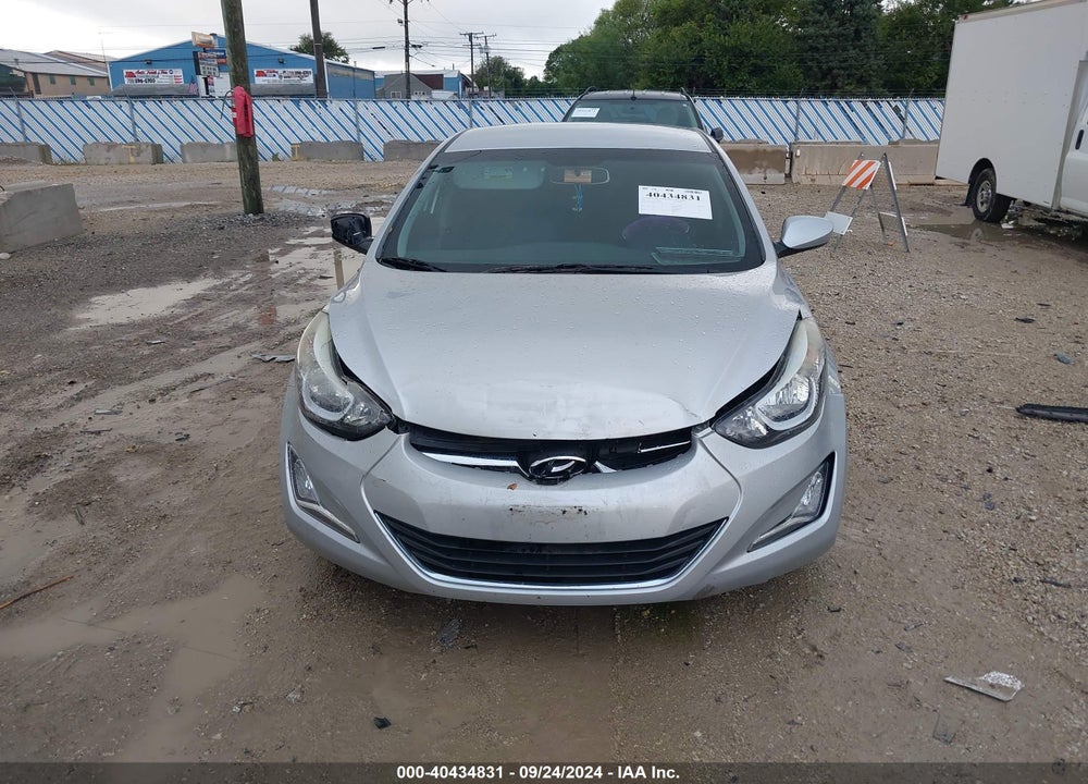 2014 HYUNDAI ELANTRA SE VIN: 5NPDH4AE9EH473854