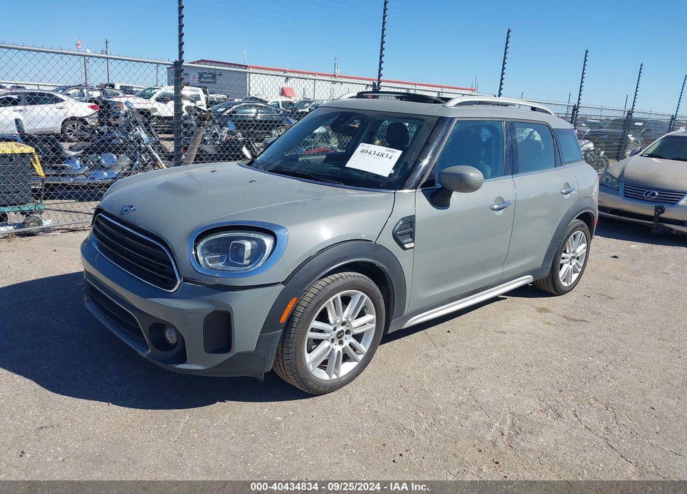2022 MINI COUNTRYMAN COOPER VIN: WMZ23BR08N3N72289