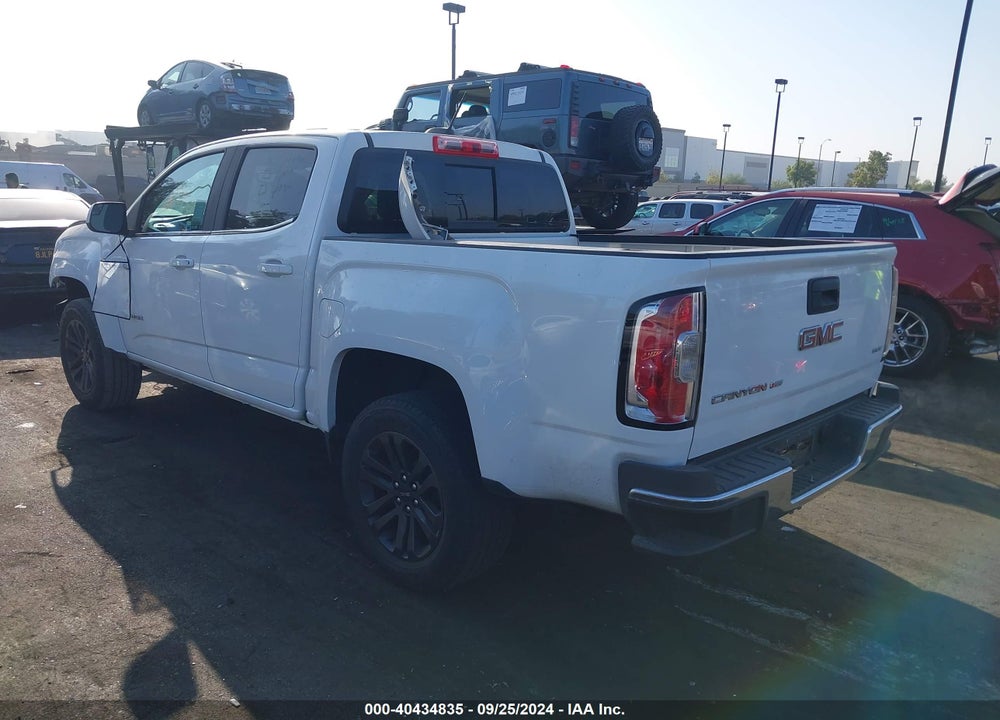 2020 GMC CANYON 2WD SHORT BOX SLE VIN: 1GTG5CEN3L1132982