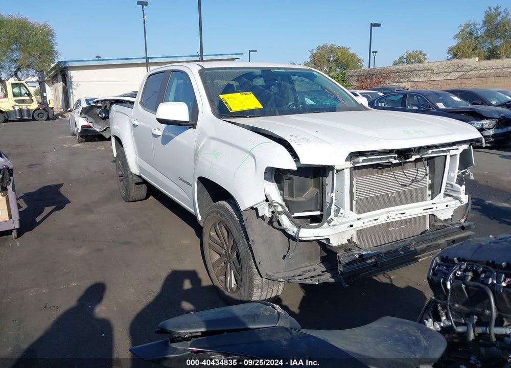 2020 GMC CANYON 2WD SHORT BOX SLE VIN: 1GTG5CEN3L1132982