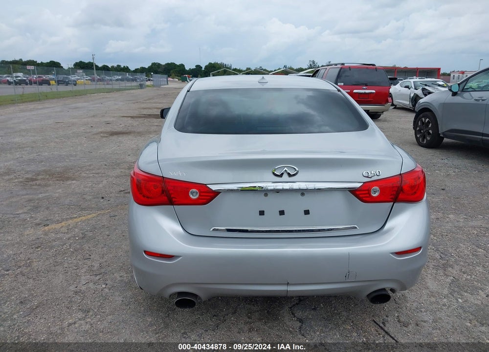 2014 INFINITI Q50 HYBRID PREMIUM VIN: JN1AV7AP0EM691916