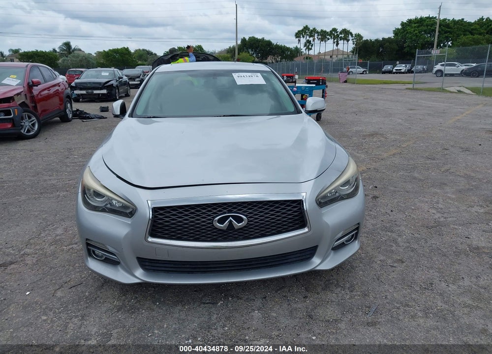 2014 INFINITI Q50 HYBRID PREMIUM VIN: JN1AV7AP0EM691916