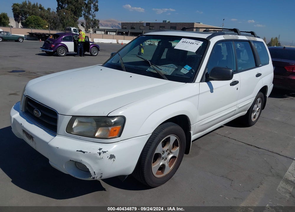 2004 SUBARU FORESTER 2.5XS VIN: JF1SG65674H742249