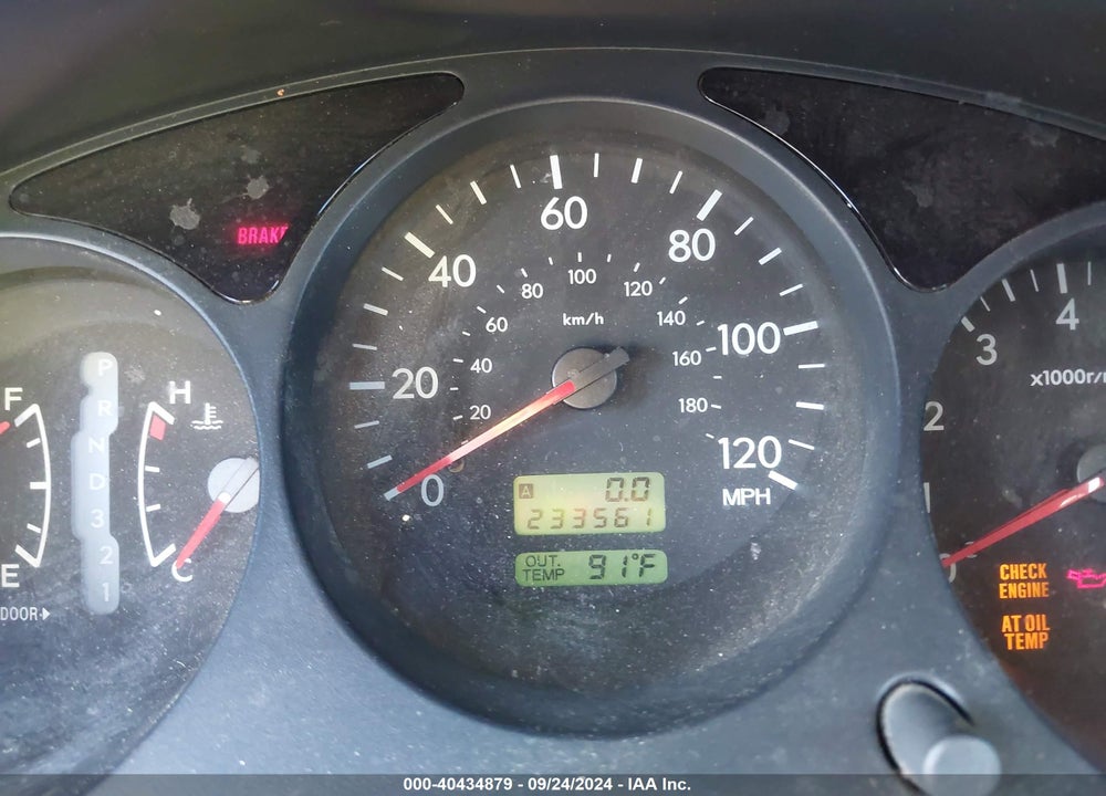 2004 SUBARU FORESTER 2.5XS VIN: JF1SG65674H742249