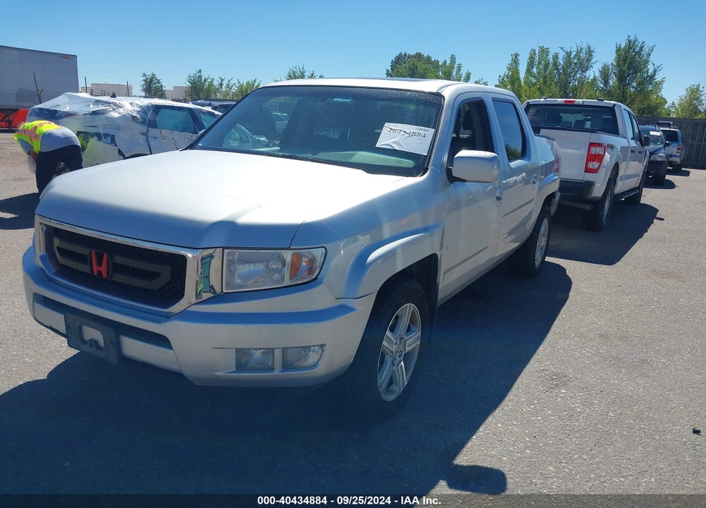 2009 HONDA RIDGELINE RTL VIN: 5FPYK16529B105277
