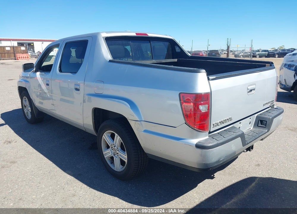 2009 HONDA RIDGELINE RTL VIN: 5FPYK16529B105277