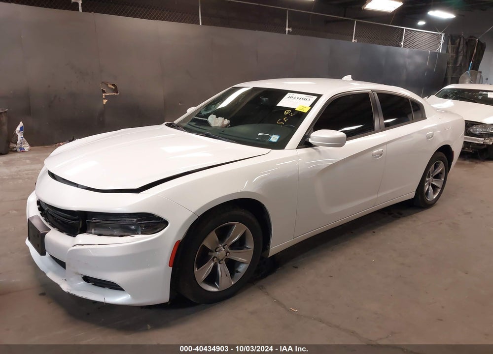 2015 DODGE CHARGER SXT VIN: 2C3CDXHG2FH824439