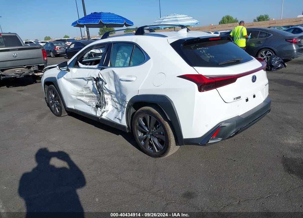 2021 LEXUS UX 250H F SPORT VIN: JTHE9JBH7M2042842