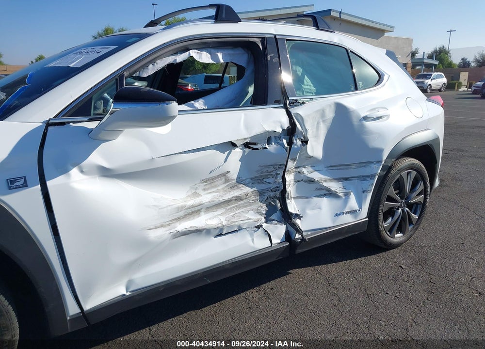 2021 LEXUS UX 250H F SPORT VIN: JTHE9JBH7M2042842