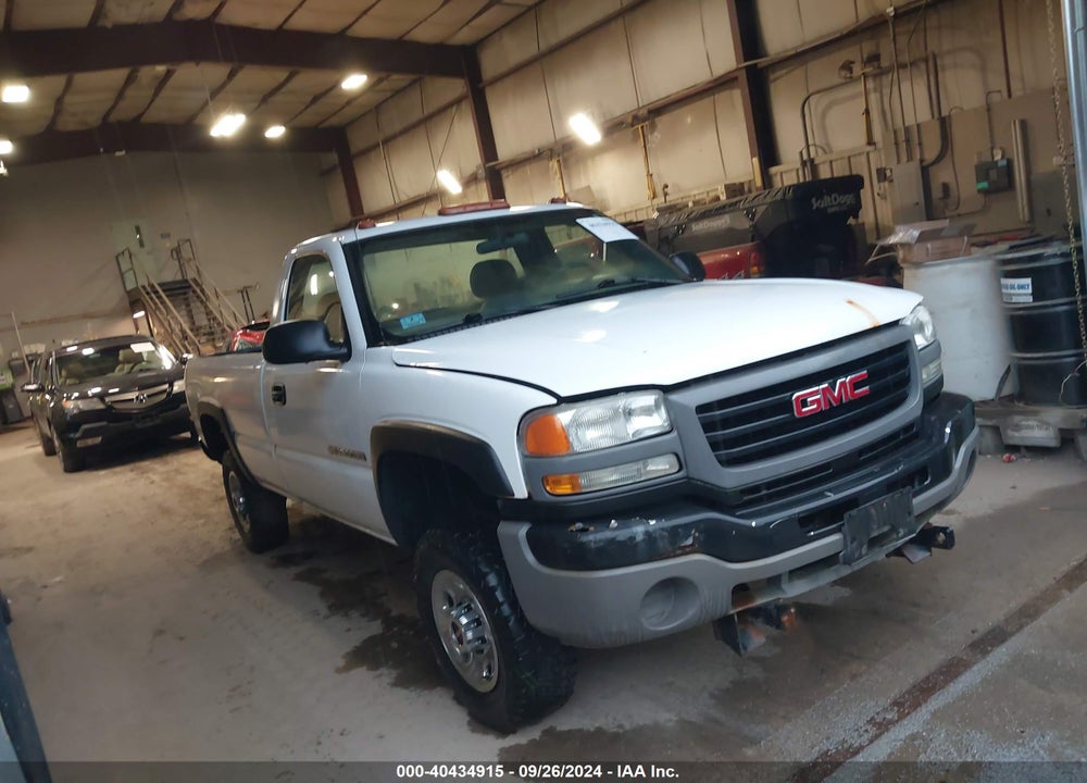 2007 GMC SIERRA 2500HD CLASSIC WORK TRUCK VIN: 1GTHK24U07E193821