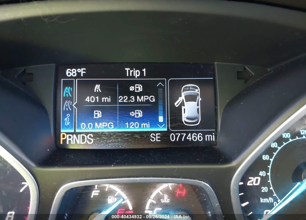 2013 FORD ESCAPE SEL VIN: 1FMCU0HX4DUD57355