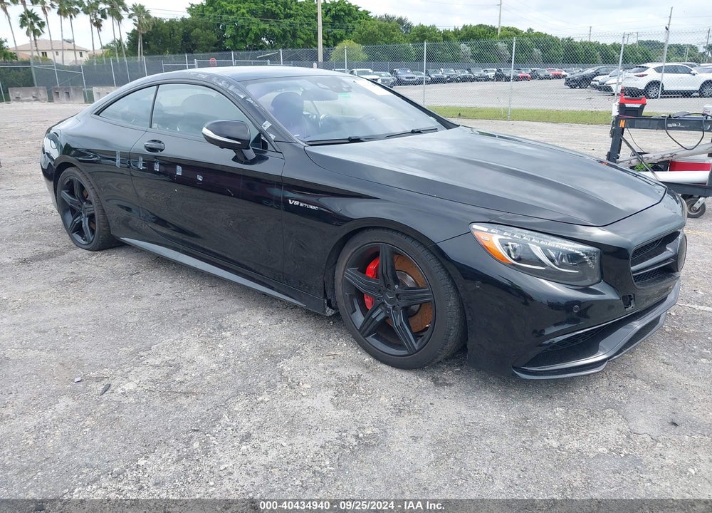 2016 MERCEDES-BENZ AMG S 63 4MATIC VIN: WDDXJ7JB2GA015033