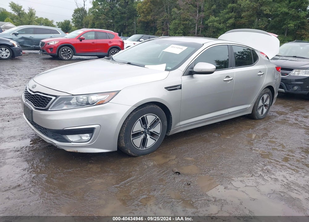 2012 KIA OPTIMA HYBRID EX VIN: KNAGM4AD8C5015684