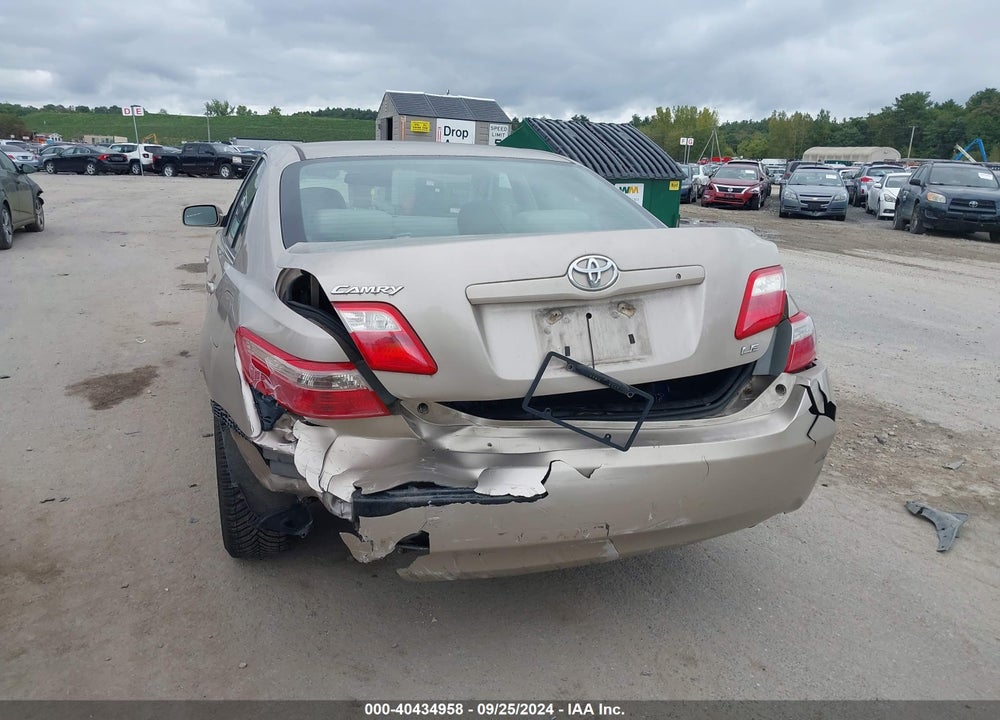 2009 TOYOTA CAMRY LE VIN: 4T4BE46K09R112220