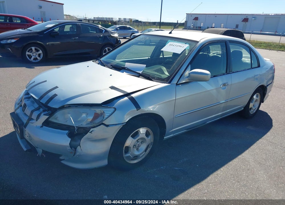 2004 HONDA CIVIC HYBRID VIN: JHMES96614S021139
