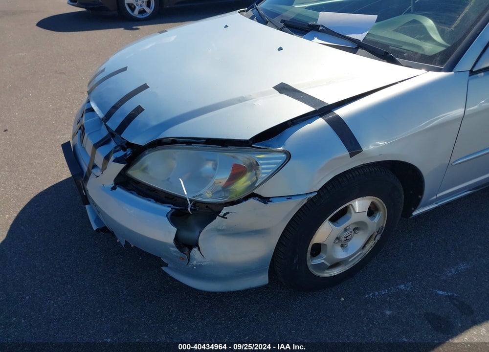 2004 HONDA CIVIC HYBRID VIN: JHMES96614S021139