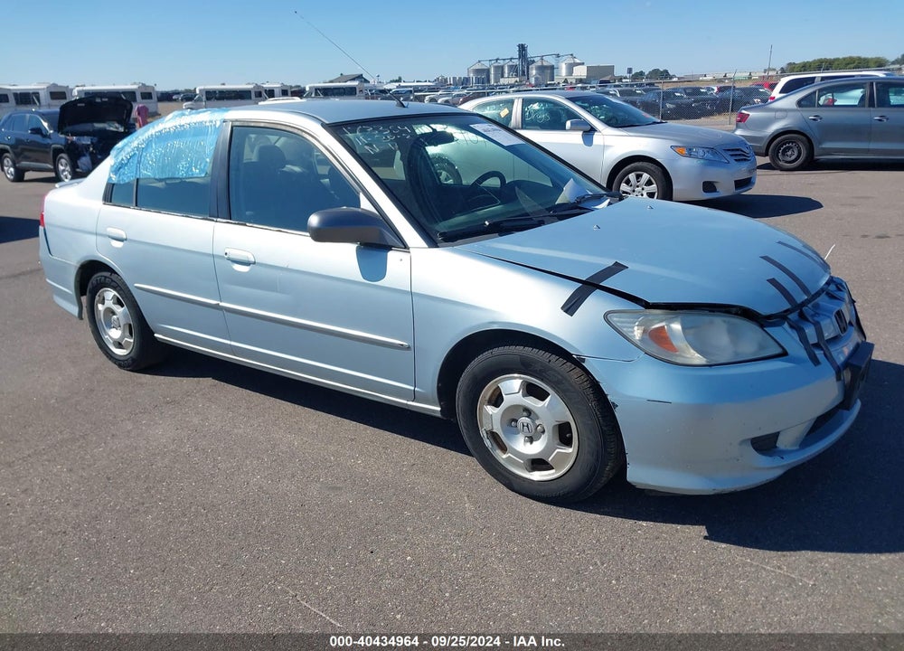 2004 HONDA CIVIC HYBRID VIN: JHMES96614S021139
