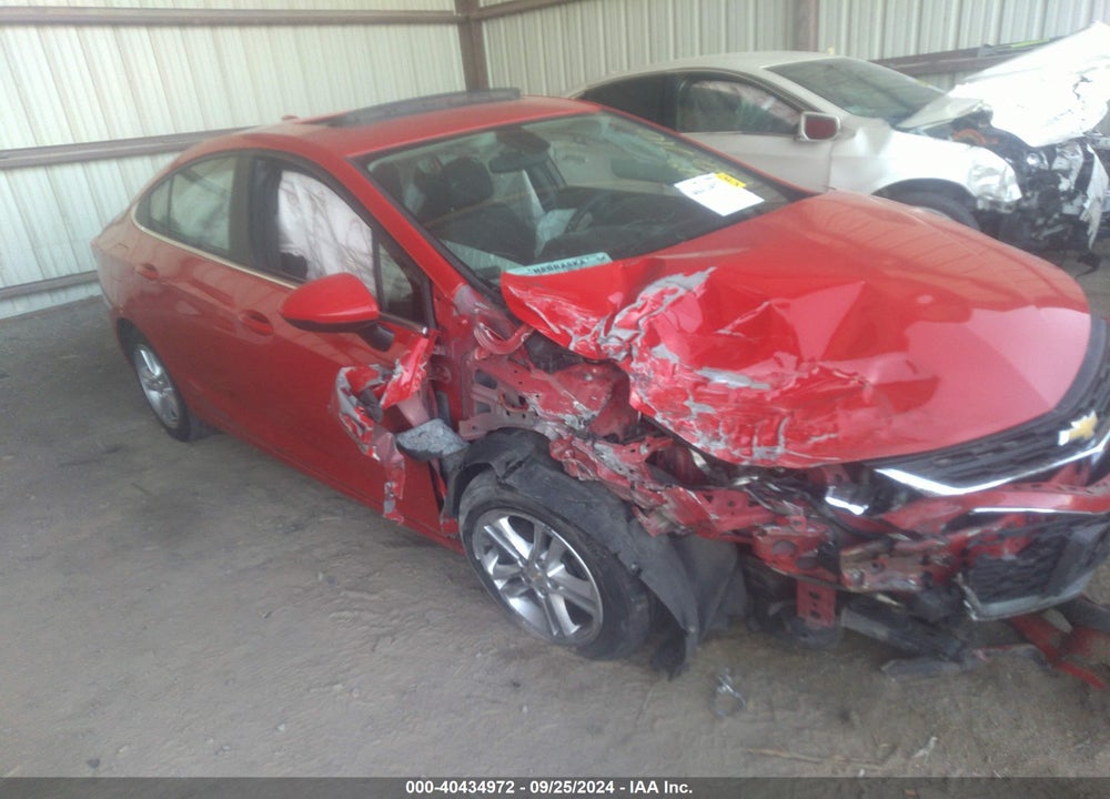 2016 CHEVROLET CRUZE LT AUTO VIN: 1G1BE5SM1G7322471