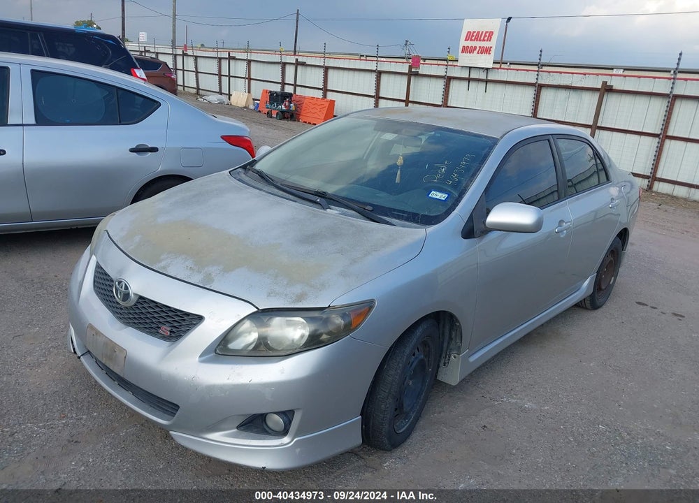 2009 TOYOTA COROLLA S VIN: 1NXBU40E49Z019054